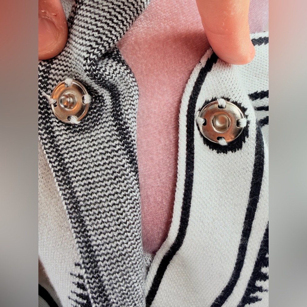 NWOT Shein Curve 2-D Print Cardigan - Picture 10 of 11
